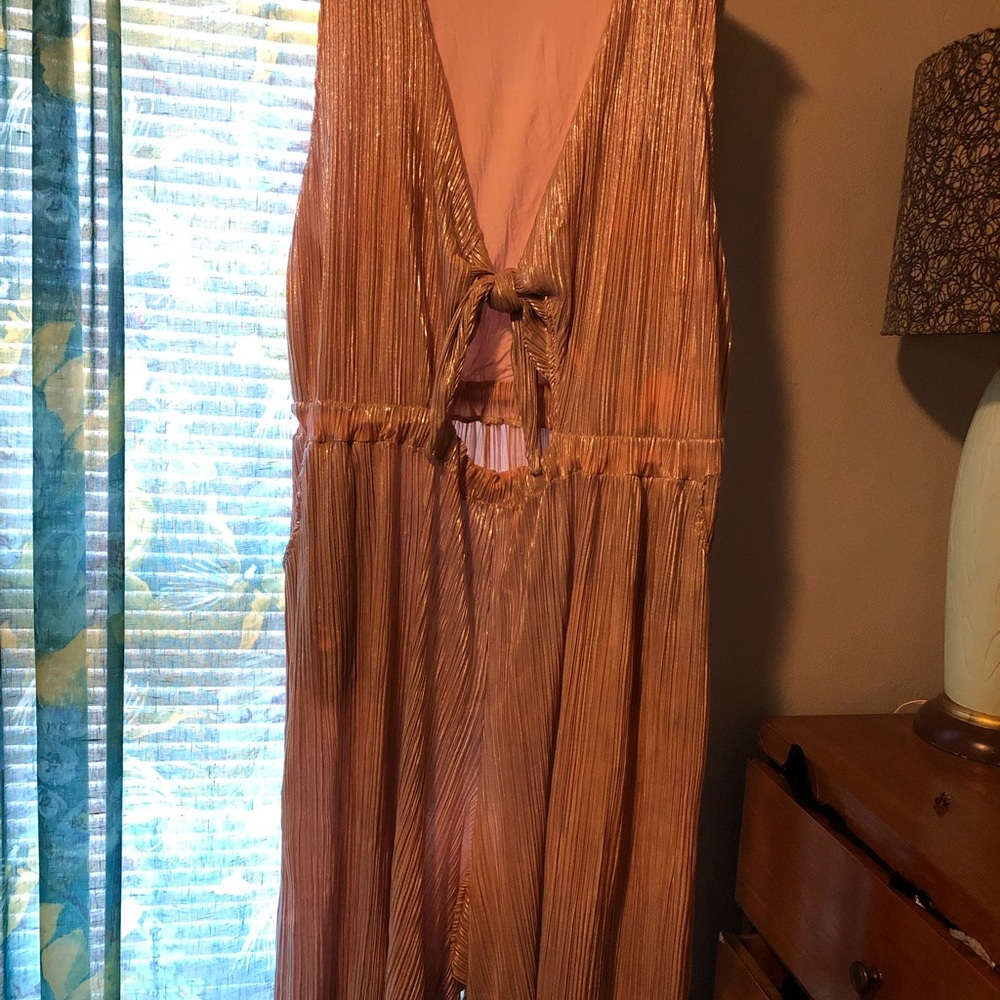 Damaged premme jumpsuit